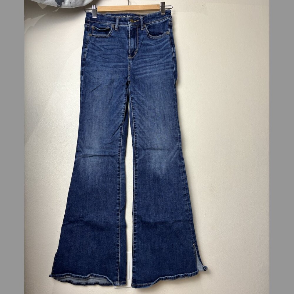 American Eagle High Rise Flare Jeans